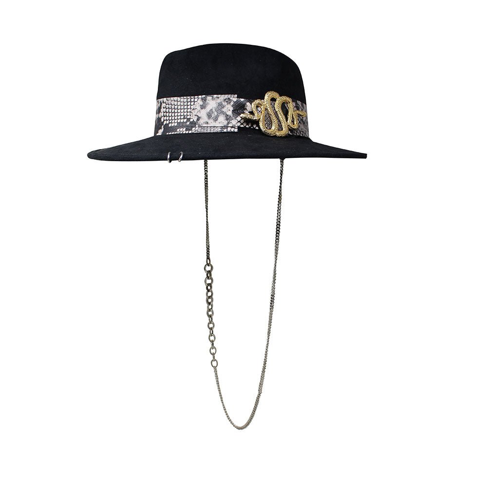 Hat with Removable Chain - LAURA CANTU JEWELRY US