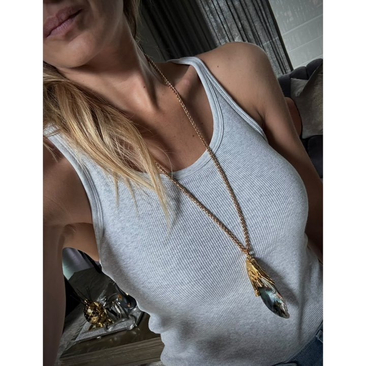 Abulon Pendant Necklace