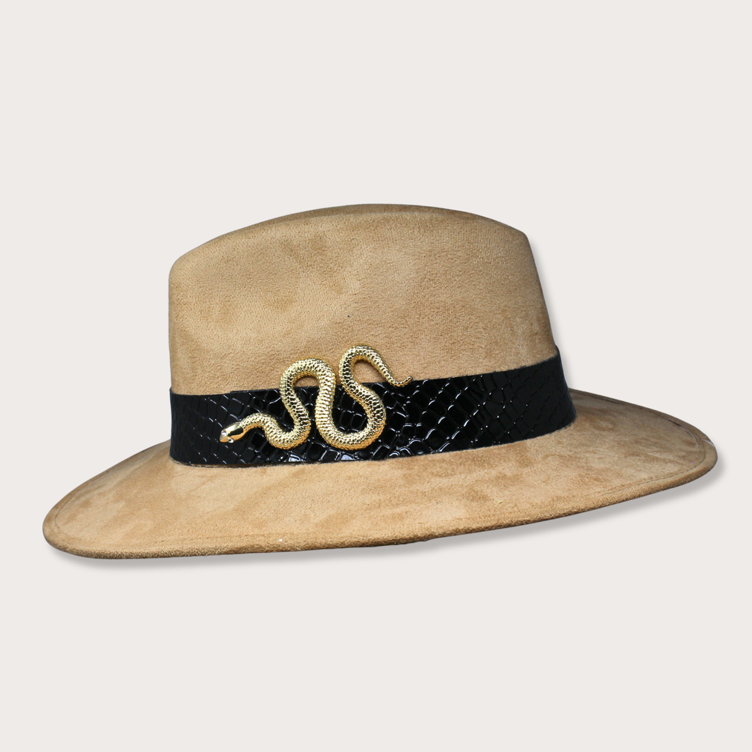 Suede Hat Vibora Dorada