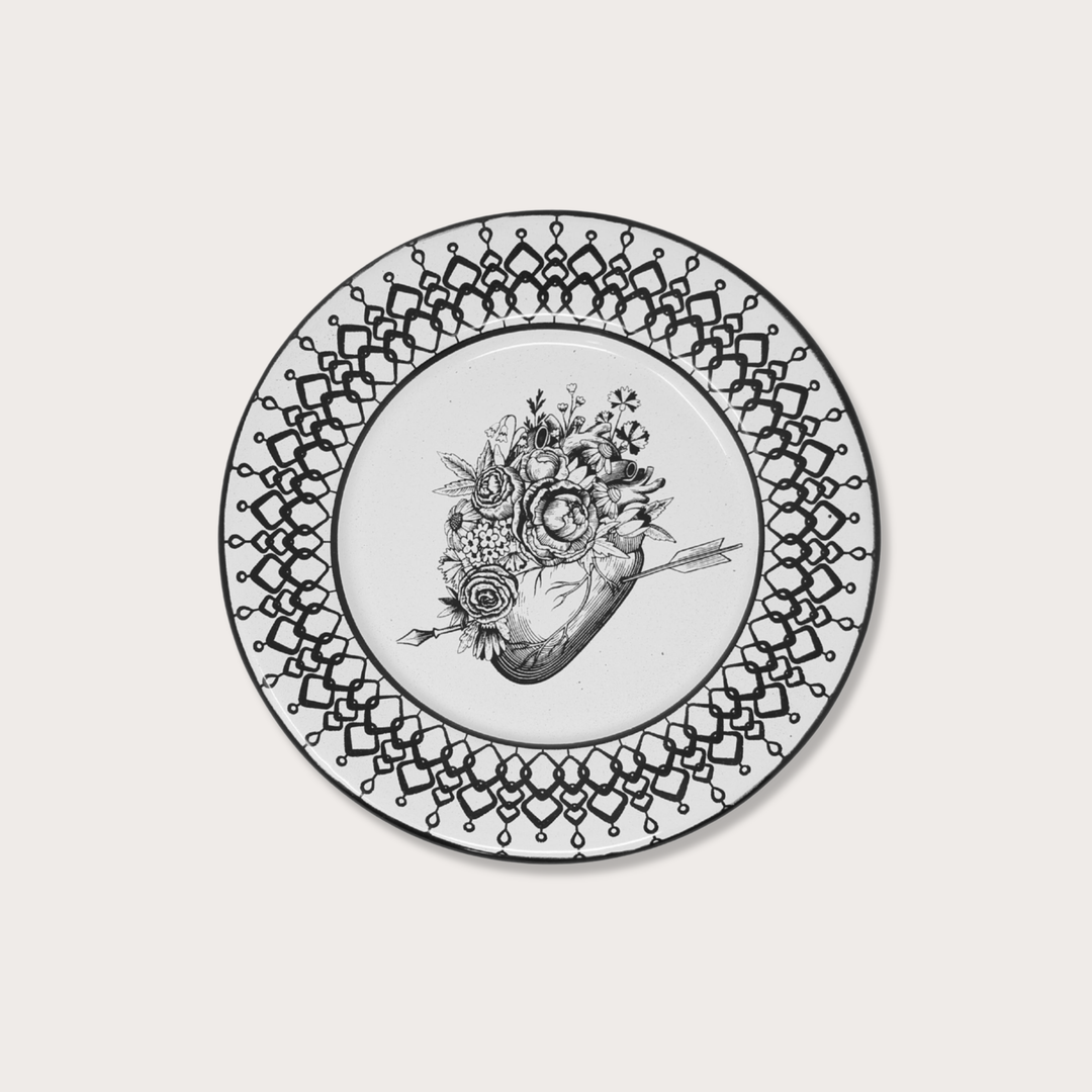 Pewter Plates II (Set of 6)