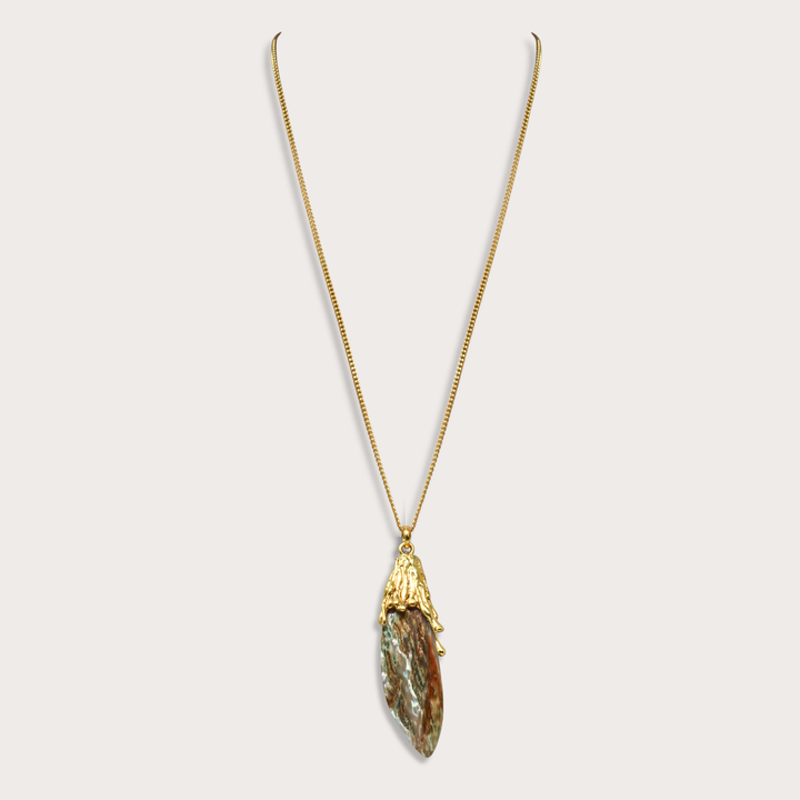 Abulone Pendant / Flat Chain