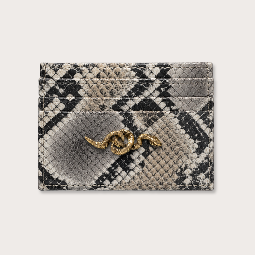 Card Holder Snake Natural