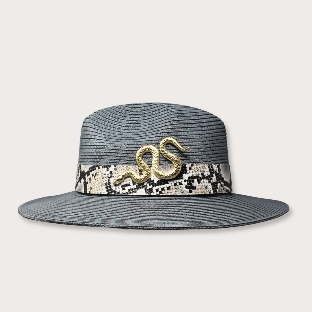Gold Snake Summer Hat