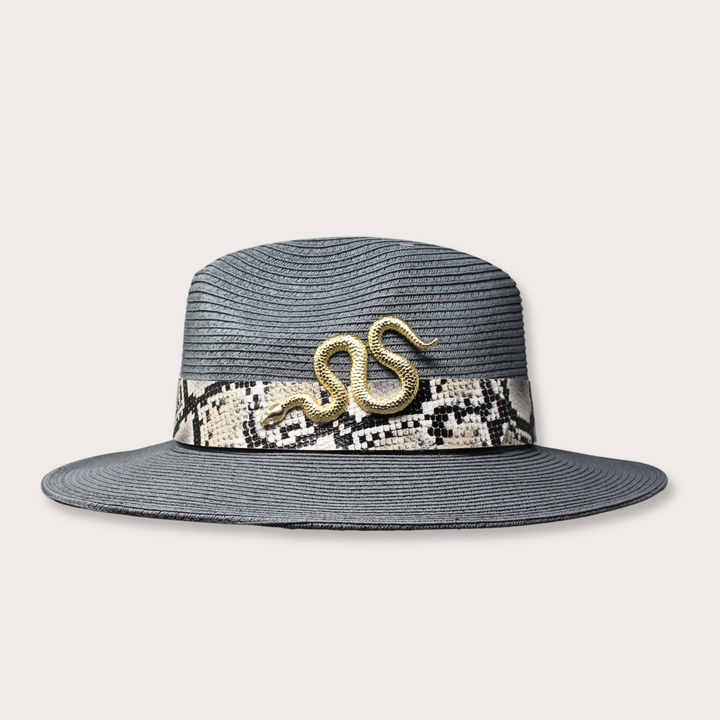 Gold Snake Summer Hat