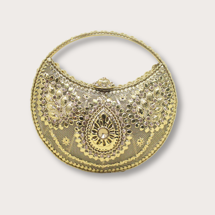 Handmade Brass Handbag Small VII