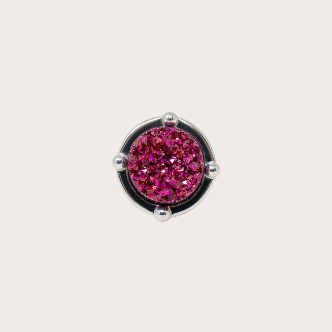 Luna Stud Silver Small