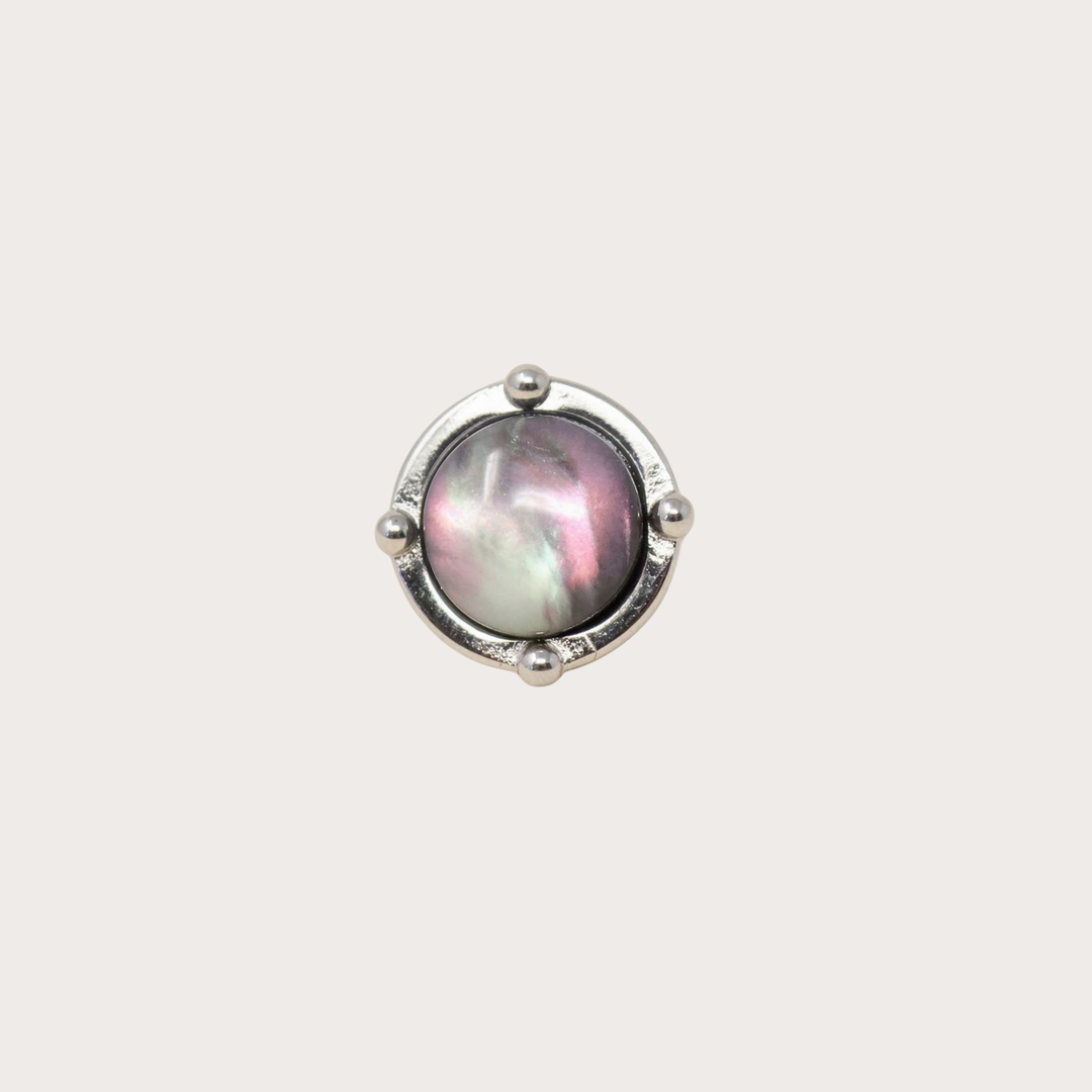 Luna Stud Silver Small