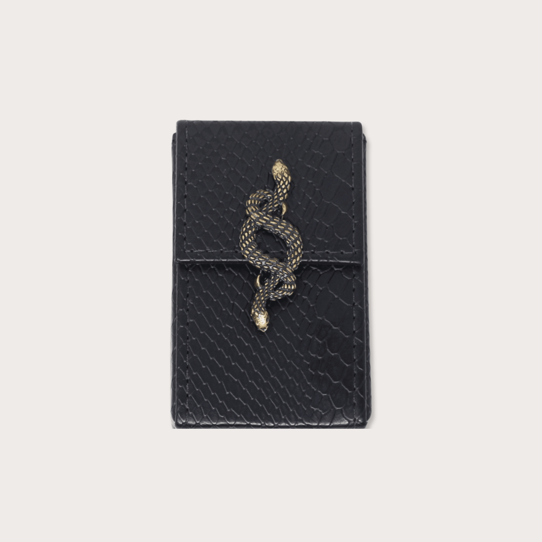 Cigarette Case Small with Snake
