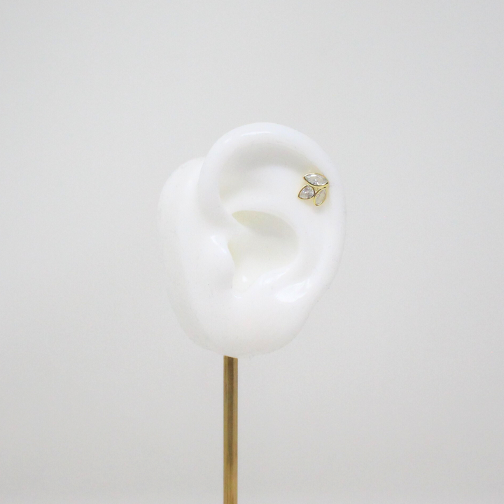 Piercing Crystal Leaf