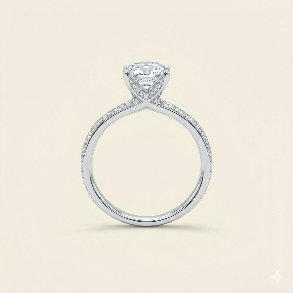 Round Diamond Ring 1.75ct
