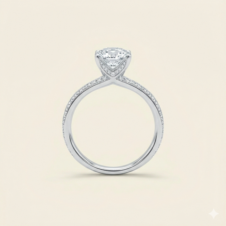 Round Diamond Ring 1.75ct