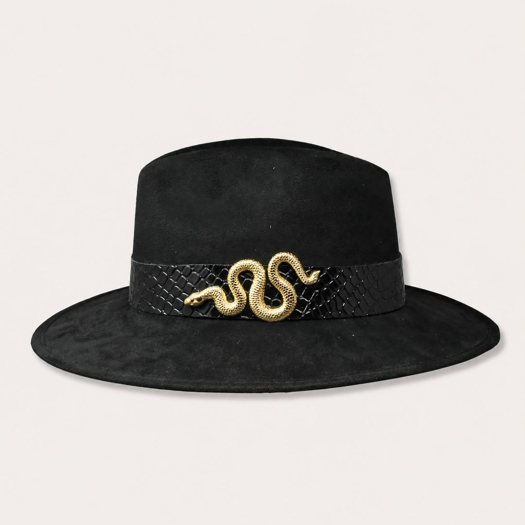 Suede Hat Vibora Dorada