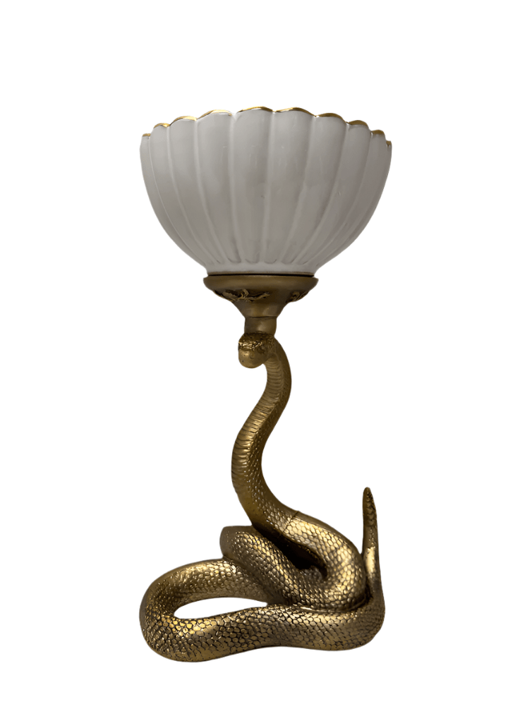 Adorno Víbora con Plato Hondo - LAURA CANTU JEWELRY