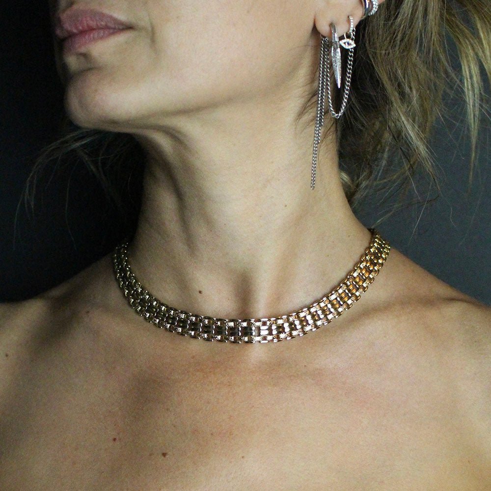 Amelia Choker - LAURA CANTU JEWELRY US