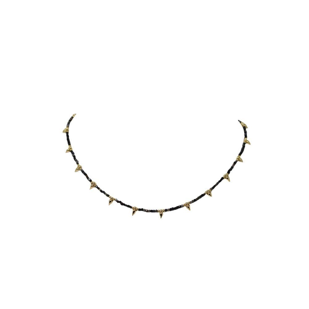 Ana Spike Necklace - LAURA CANTU JEWELRY US