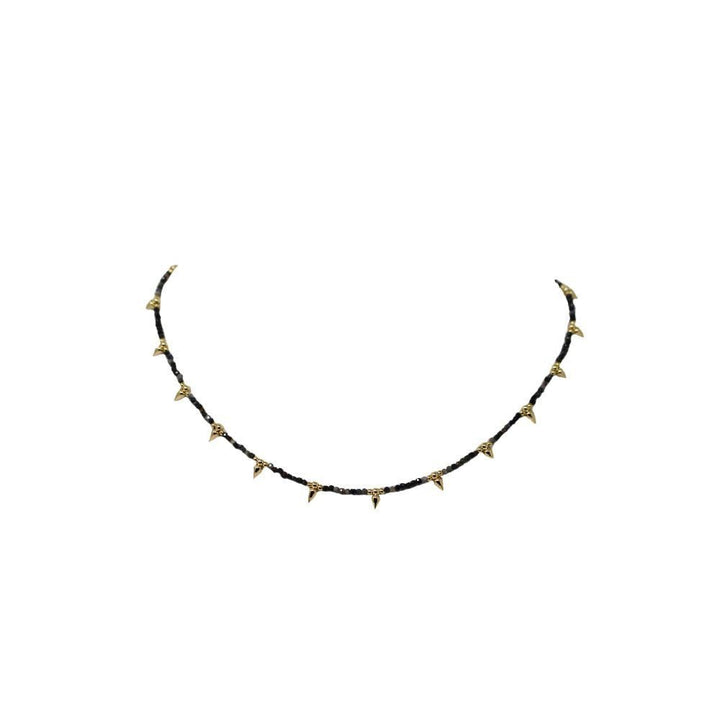 Ana Spike Necklace - LAURA CANTU JEWELRY US