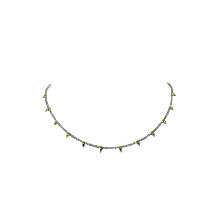 Ana Spike Necklace - LAURA CANTU JEWELRY US