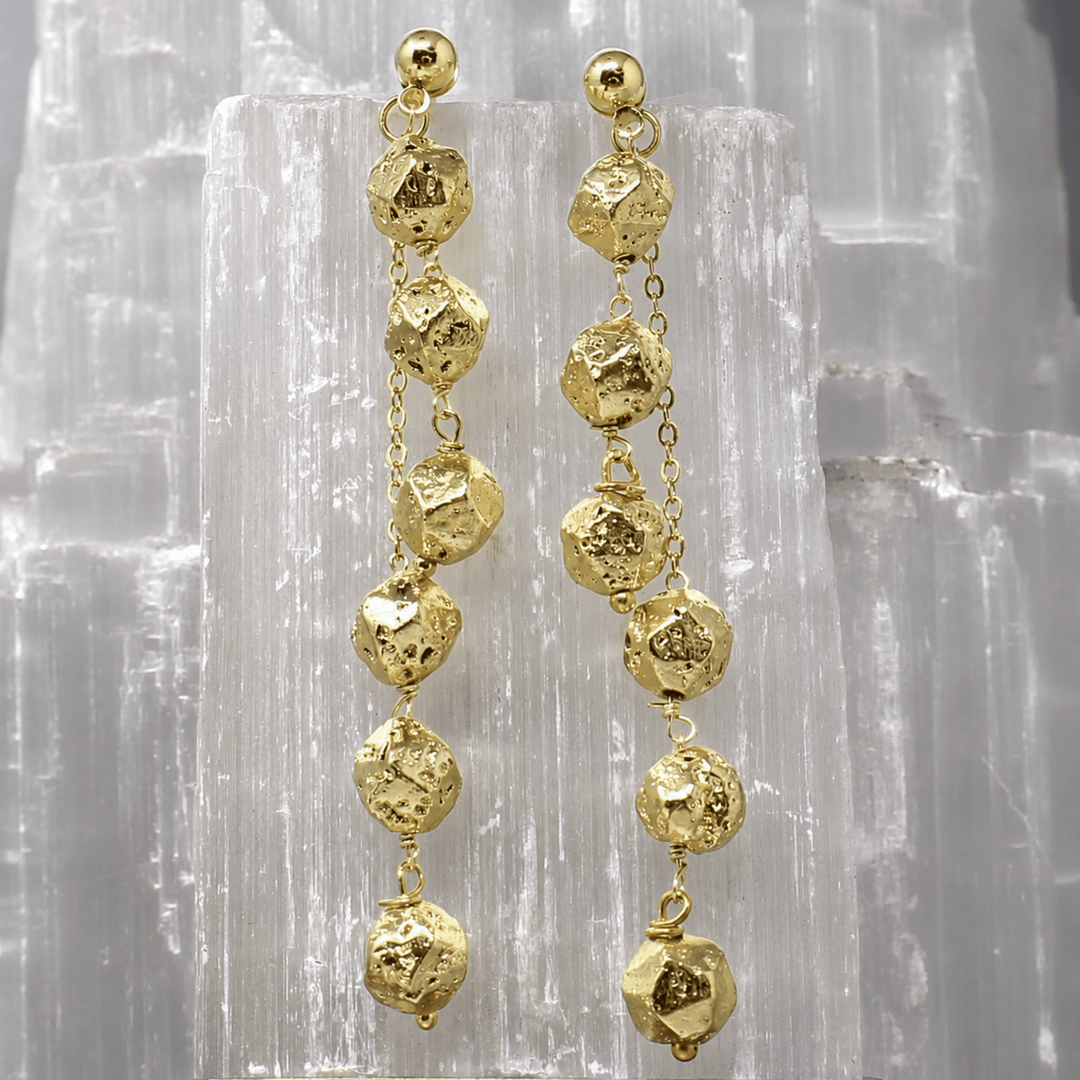 Andrea Earrings - LAURA CANTU JEWELRY