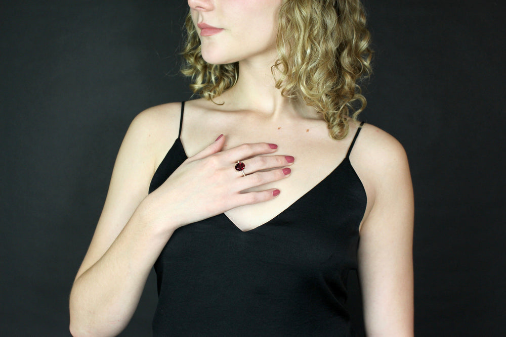 Anillo con Piedra - LAURA CANTU JEWELRY