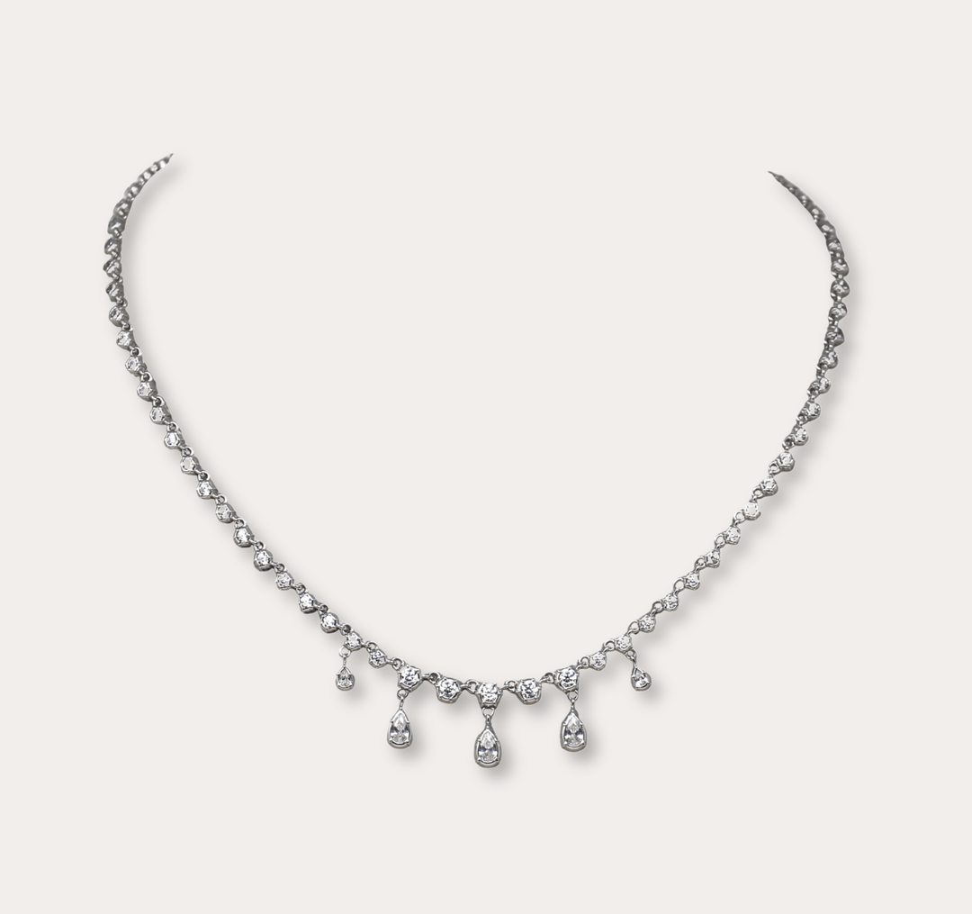 Antique Victorian Necklace Silver - LAURA CANTU JEWELRY US