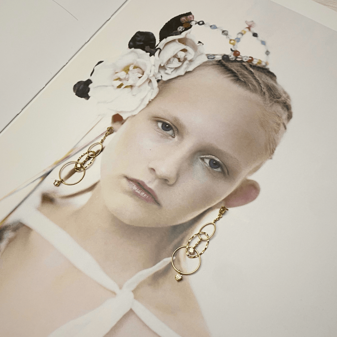 Aretes Aros de Oro - LAURA CANTU JEWELRY