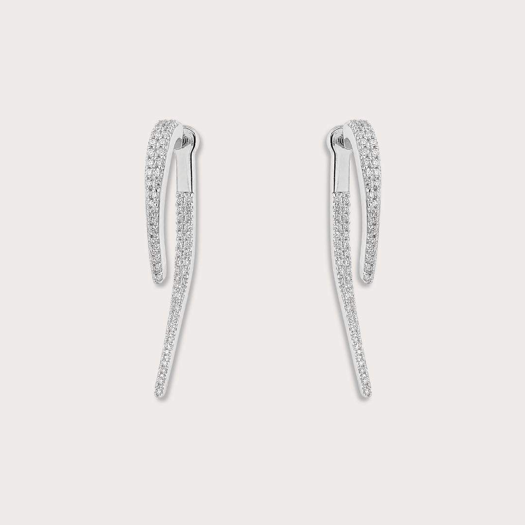 Aretes de Oro con Diamantes - LAURA CANTU JEWELRY