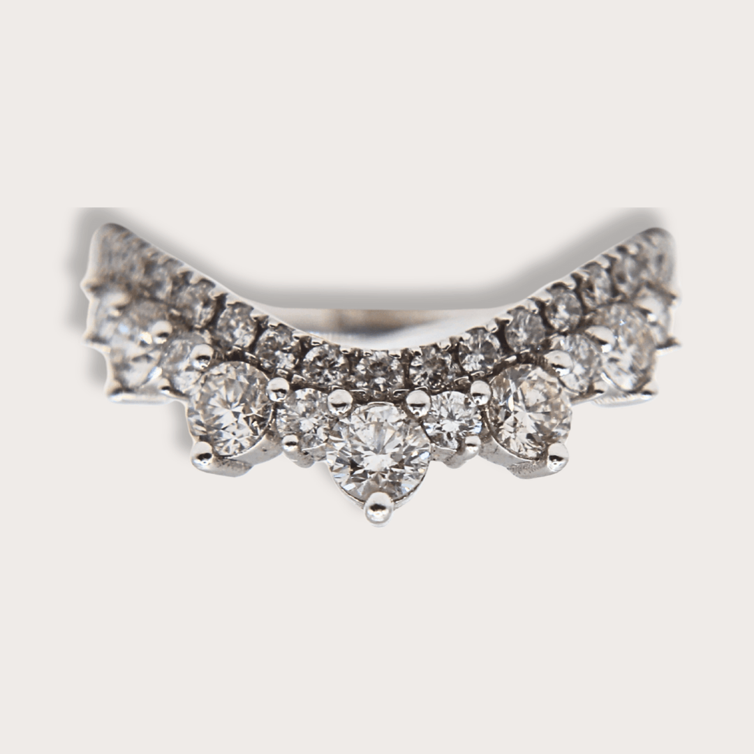 Argolla Vintage con Diamantes - LAURA CANTU JEWELRY