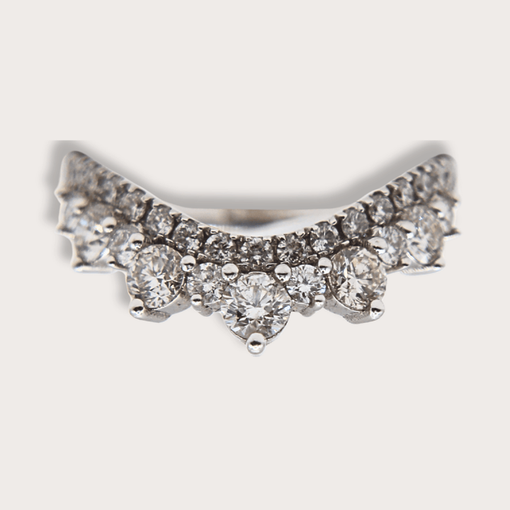 Argolla Vintage con Diamantes - LAURA CANTU JEWELRY