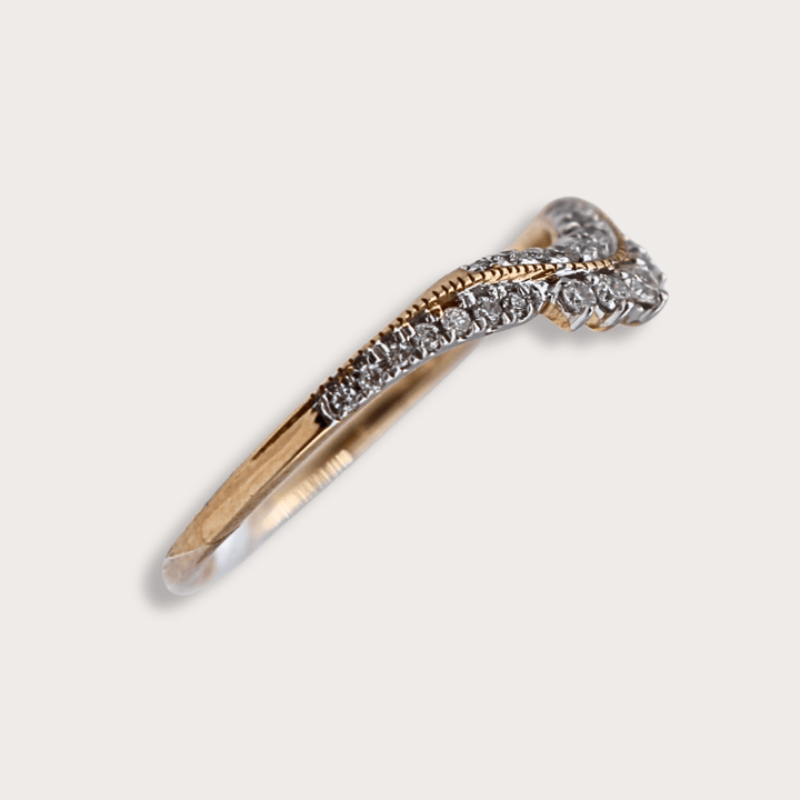 Argolla Vintage Gold - LAURA CANTU JEWELRY