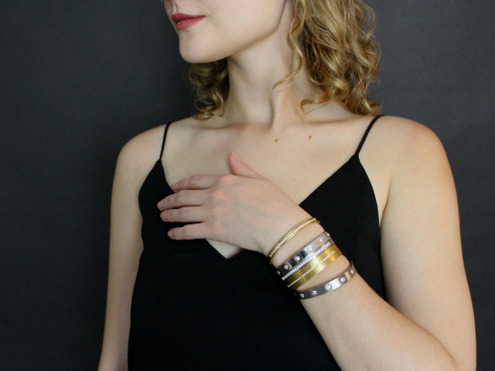 Ava III Bracelet Silver - LAURA CANTU JEWELRY