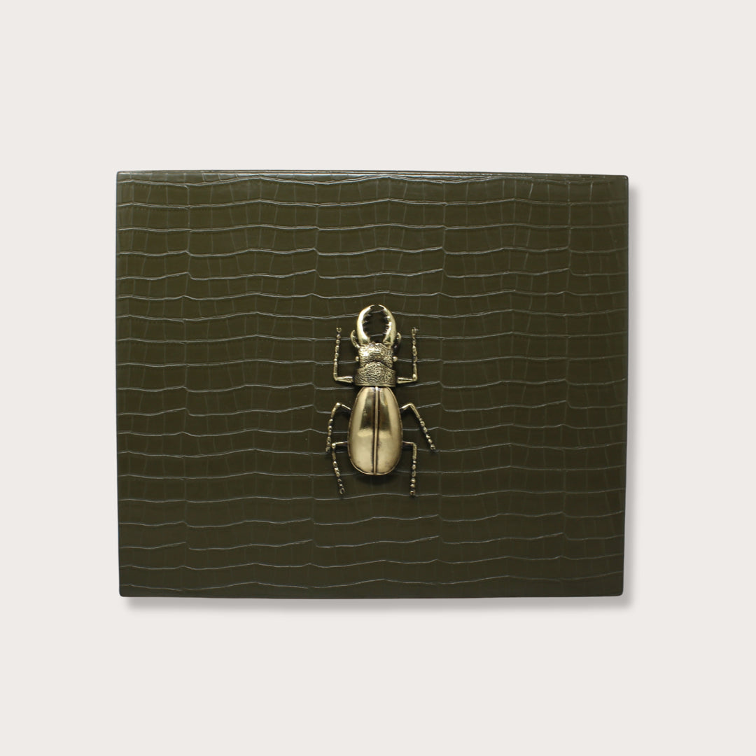 Beetle Embossed Big Box - LAURA CANTU JEWELRY