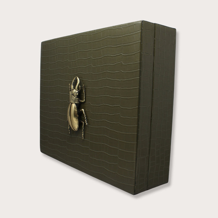 Beetle Embossed Big Box - LAURA CANTU JEWELRY