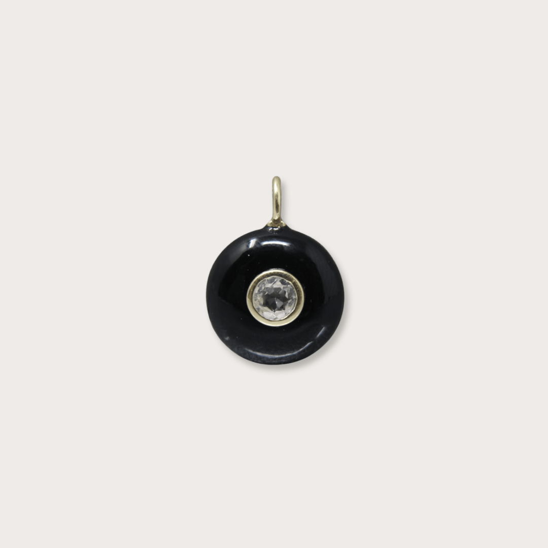 Black Onix Round - LAURA CANTU JEWELRY