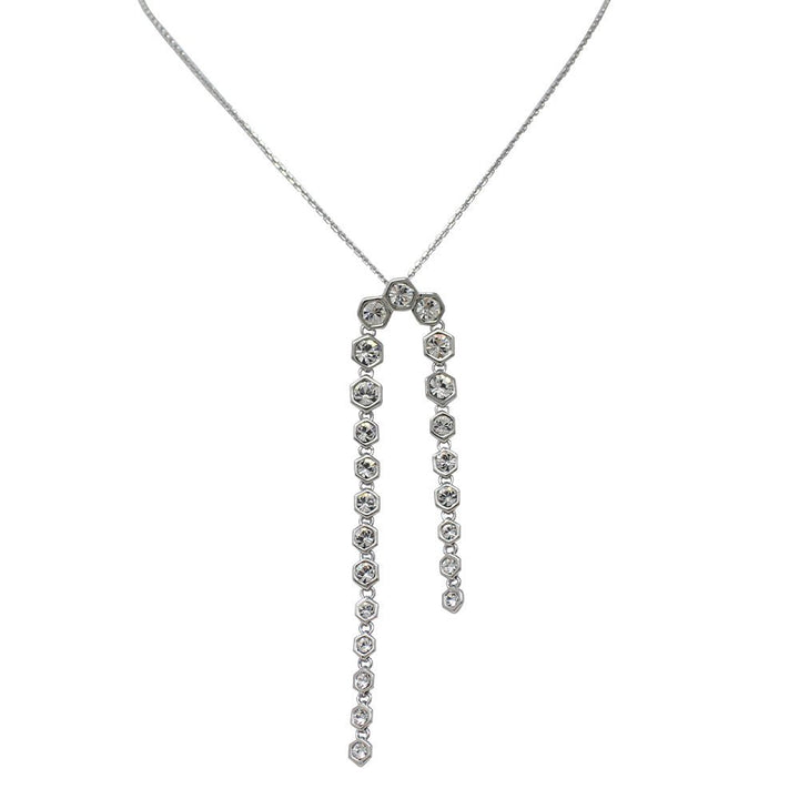 Cascada Swarovski Necklace - LAURA CANTU JEWELRY US