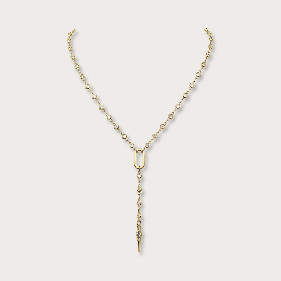 Catalina Y Necklace - LAURA CANTU JEWELRY
