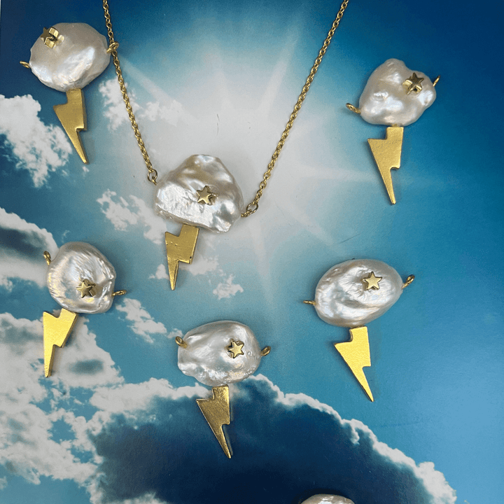 Cloud Necklace - LAURA CANTU JEWELRY US