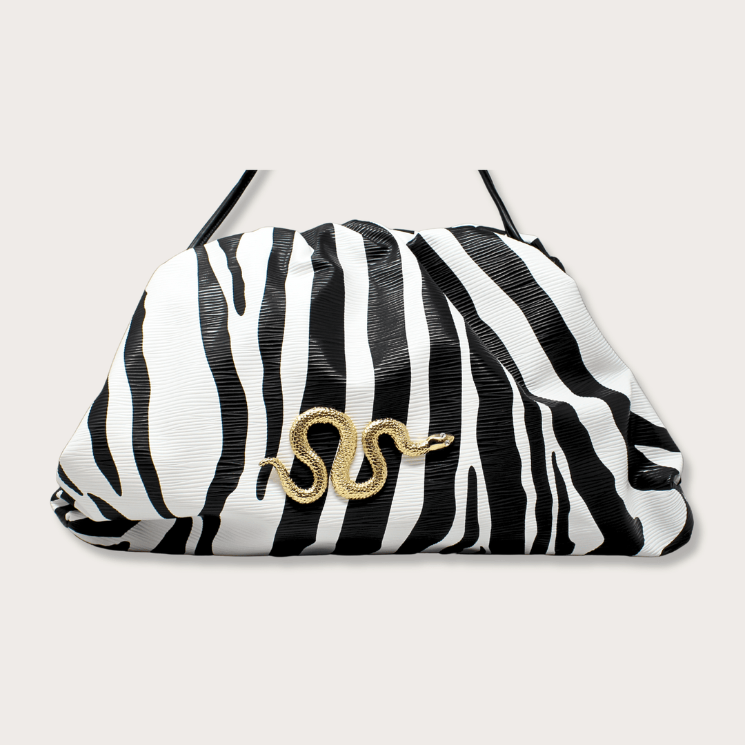 Clutch Zebra - LAURA CANTU JEWELRY