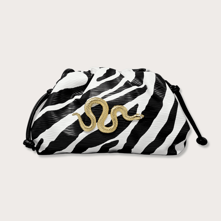 Clutch Zebra Small - LAURA CANTU JEWELRY