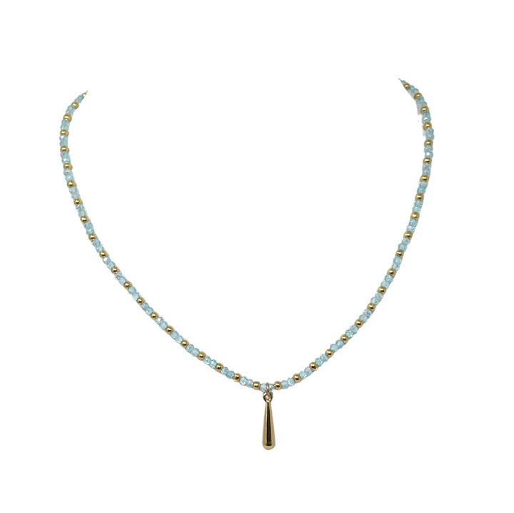 Collar con dije gota - LAURA CANTU JEWELRY