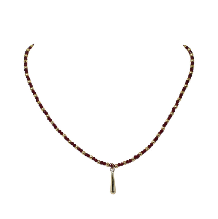 Collar con dije gota - LAURA CANTU JEWELRY