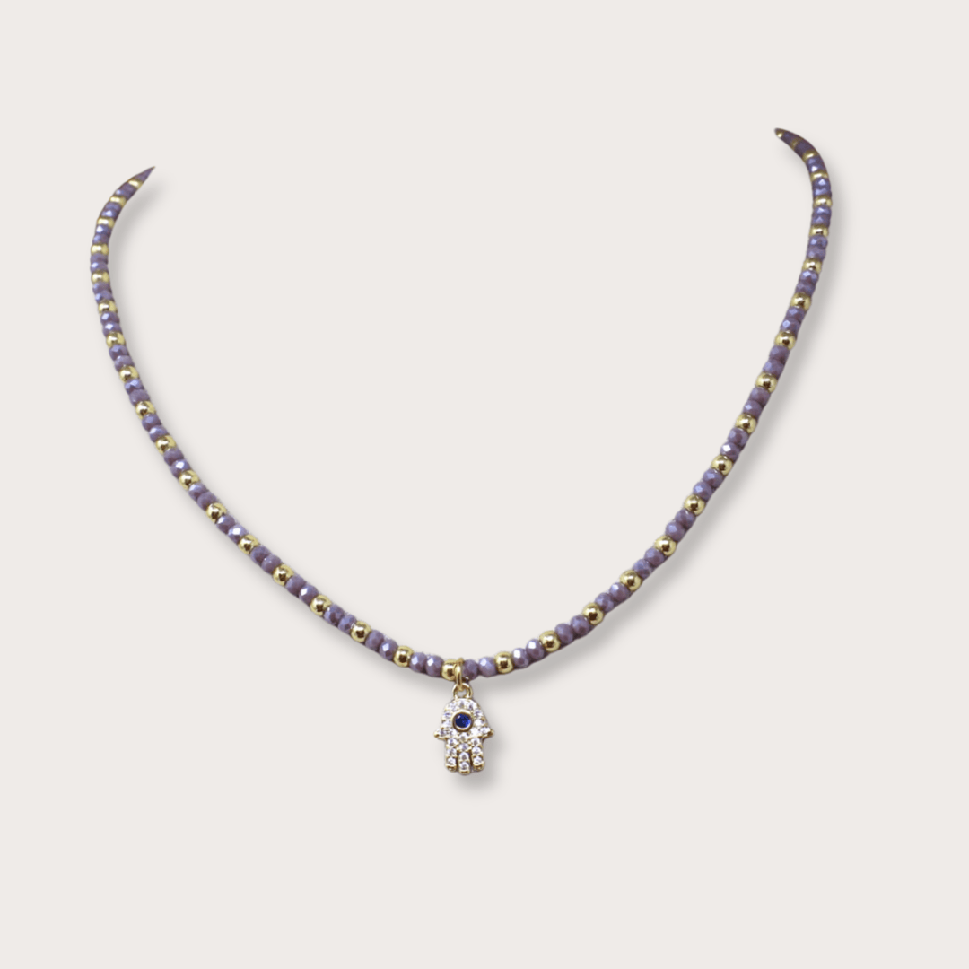 Collar con dije mano - LAURA CANTU JEWELRY
