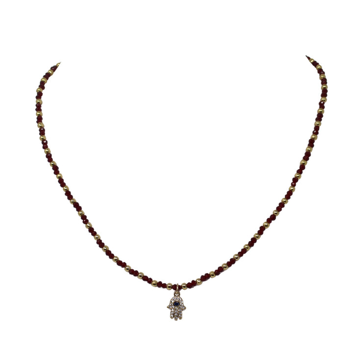 Collar con dije mano - LAURA CANTU JEWELRY