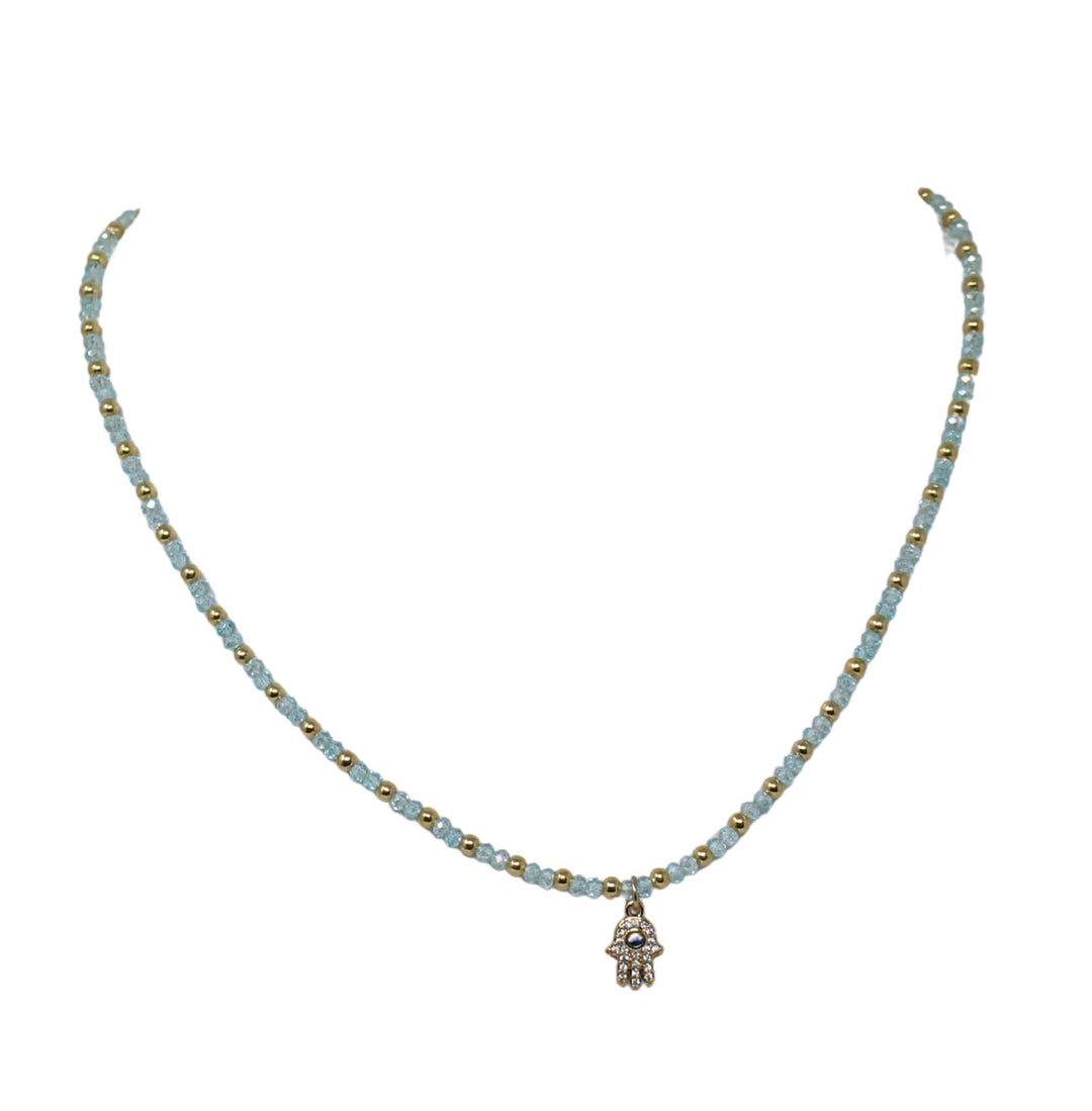 Collar con dije mano - LAURA CANTU JEWELRY