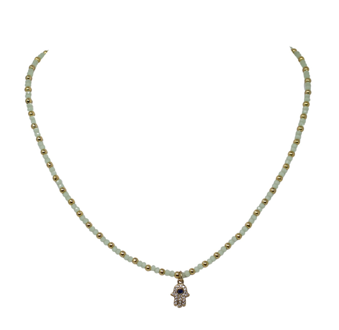 Collar con dije mano - LAURA CANTU JEWELRY