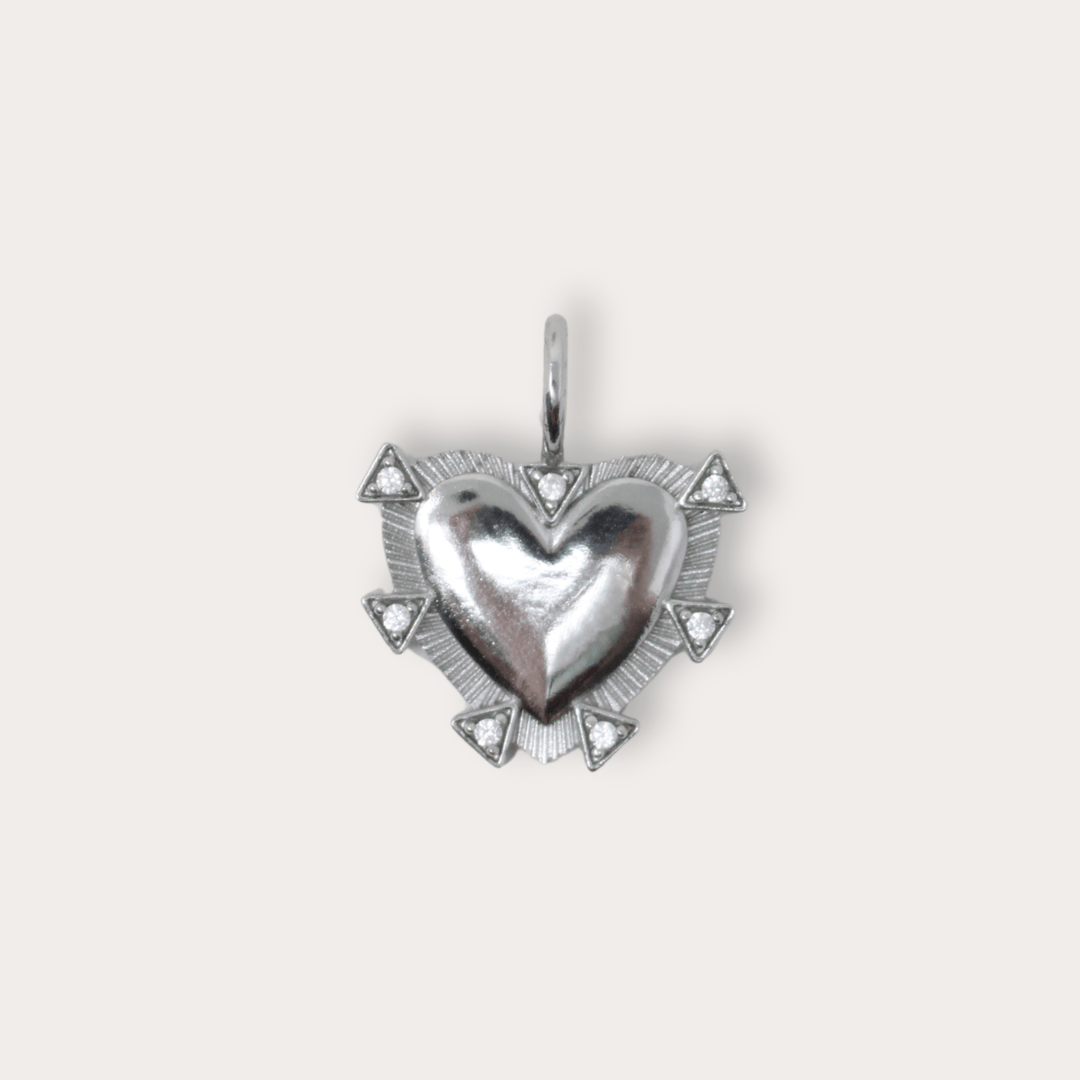 Corazón con Piedras - LAURA CANTU JEWELRY
