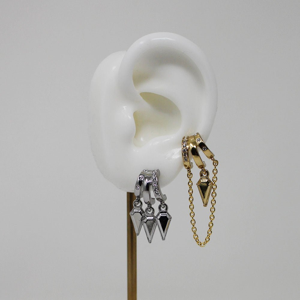 Cordelia Mini Earrings - LAURA CANTU JEWELRY US