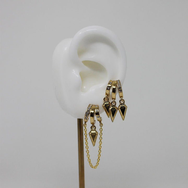 Cordelia Mini Earrings - LAURA CANTU JEWELRY US