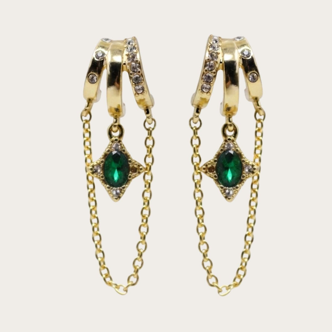 Cordelia Oval Gem - LAURA CANTU JEWELRY