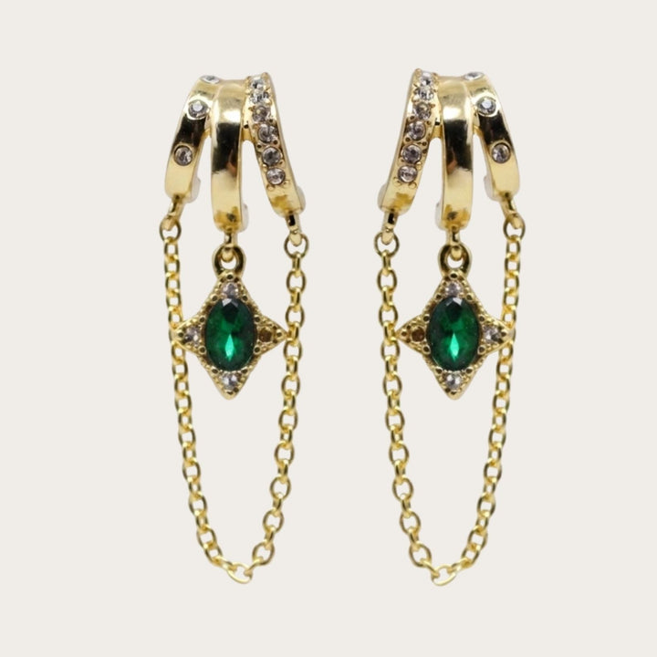 Cordelia Oval Gem - LAURA CANTU JEWELRY