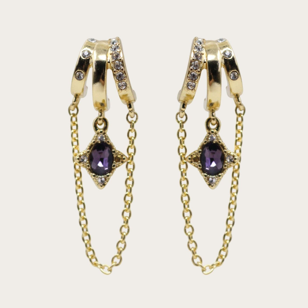 Cordelia Oval Gem - LAURA CANTU JEWELRY